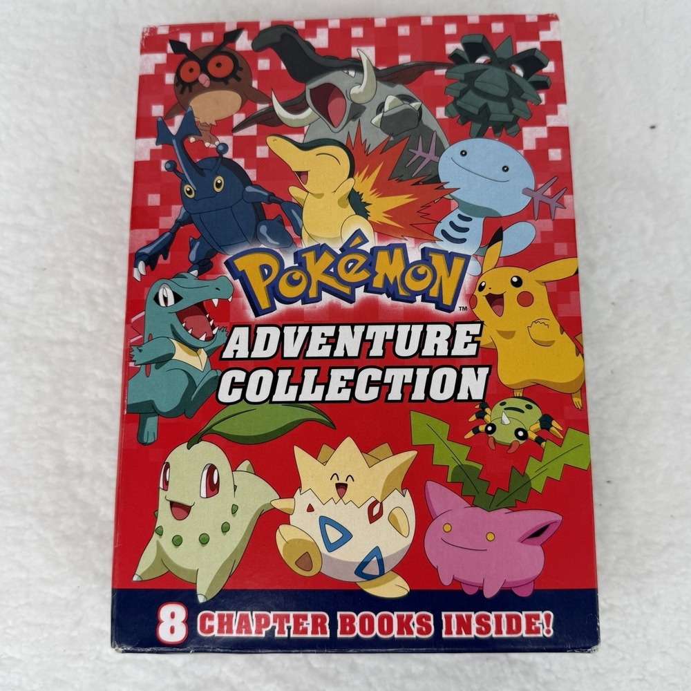 Pokemon Adventure Collection Box Set Of 8 Chapter PB Books 1st Printing 2018